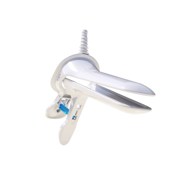 Bridea Medical. Orchid Spec SPX - Smoke Plume eXtraction; The Orchid Speculum is a high-quality and robust plastic speculum with single-handed operation and locking, and rounded patient-friendly edges. Optimal view and access, Smoke plume extraction channel flush with speculum, Up to 80% cost reduction, Unbreakable plastic Wide: Tip width / thickness: 33mm / 17mm, Optimal length / Maximum length: 90mm / 110mm