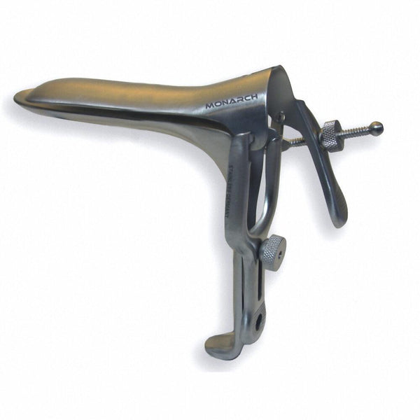  Monarch Medical Products, Graves Speculum, Large (4.75 in. x 1.5 in.); The Graves Speculum has wider blades than the Pederson Speculum., German Stainless Steel