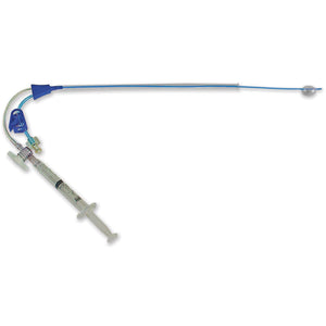  HSG Catheter by Thomas Medical; This product is not made with natural rubber latex, Sterile, Disposable, ready to use, 7fr. size for easy insertion, Placement sheath decreases the need for a tenaculum, Patient ambulatory once instrument properly inserted, Allows for clear view of external cervical Os